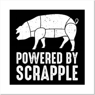 Powered By Scrapple Posters and Art